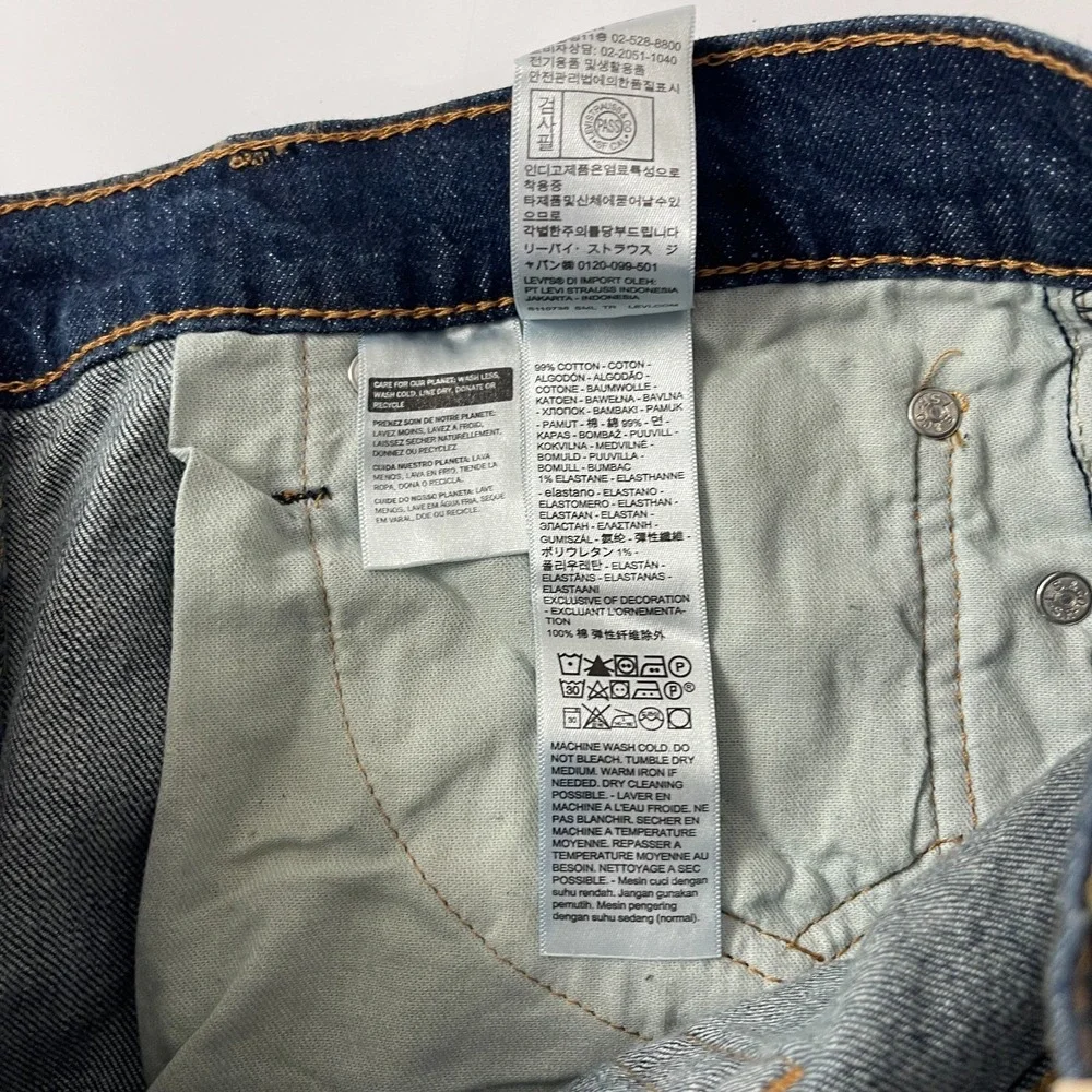 Levis sizing title